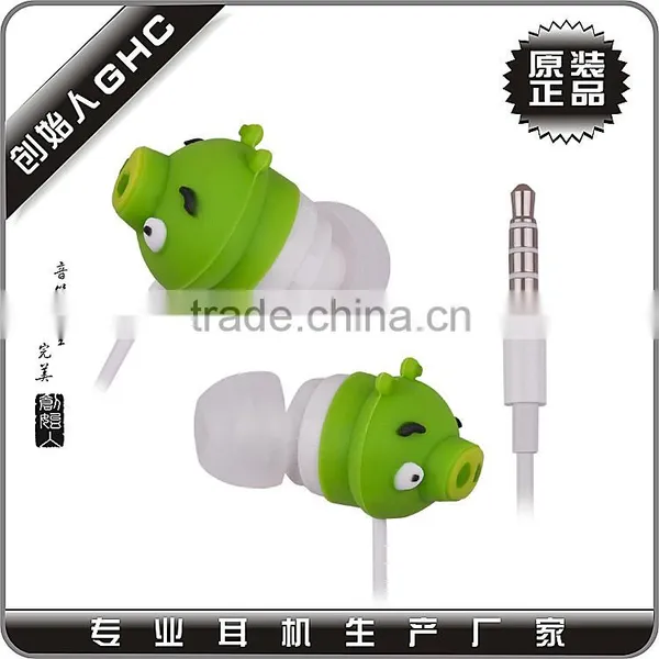 Safety Lovely Kids Cute Earphone With Various Shape photo-4