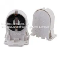 Plastic G13 / T8 Lamp Holder Lamp Holder