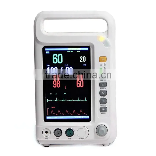 Medical NICU, ICU, OR, CCU Patient Monitoring 7-inch Multi-parameter Patient Monitor With Good Price photo-4