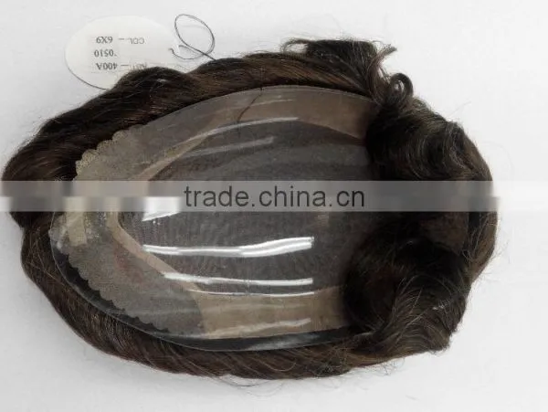 Cheap Brazilian Human Hair Toupee for Men