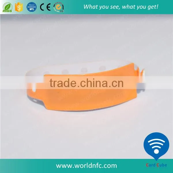 PVC Disposable UHF Wristband for Hospital photo-3