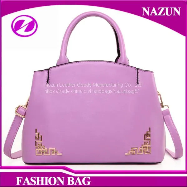 Hot Sale NEW Designer Brown Fashion Lady Bags Women PU Handbags photo-4