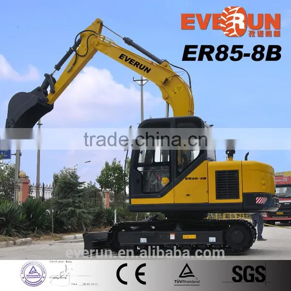 EVERUN Brand New Full Hydraulic 7 Ton Crawler Excavator 4WD photo-3