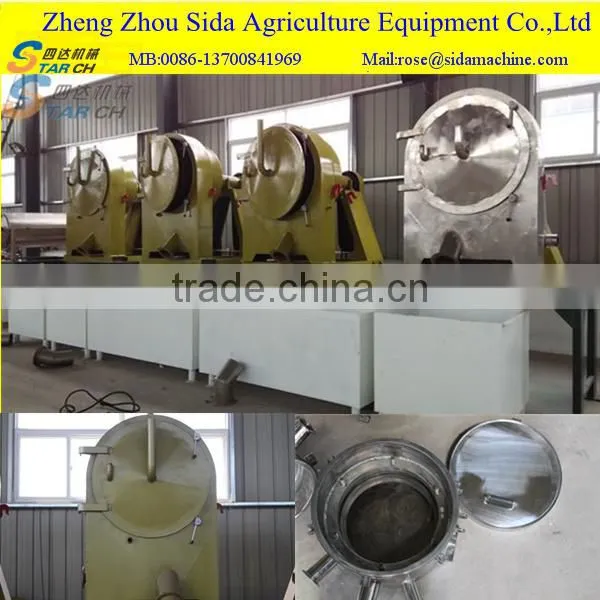 Labor Saving Automatic Yam Peeling Machine For Yam Starch Line photo-4
