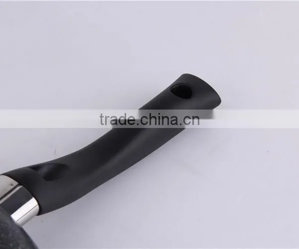SGS Certificate Marble Coating Industrial Gas Diamond Frying Pan photo-5