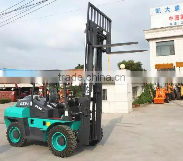 Hot Good Selling 4ton Rough Terrain Forklift CPCY40 photo-4