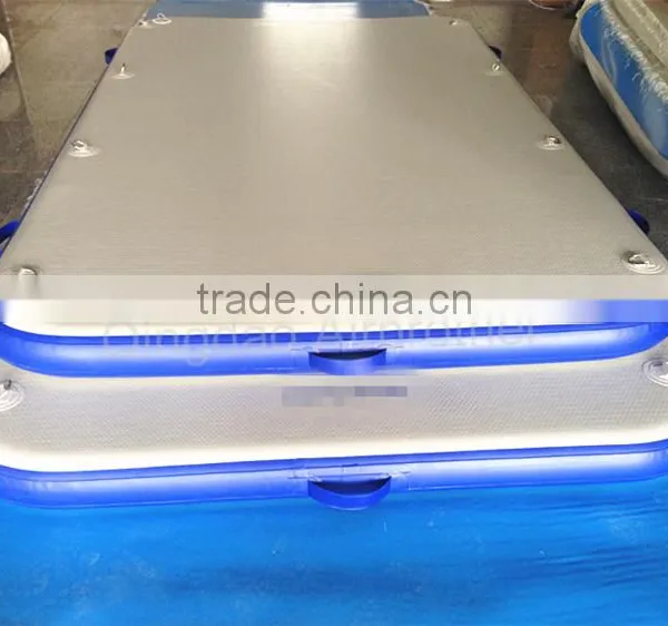 Multi-purpose Double Wall Fabric Inflatable PVC Floating Platform From Professional Manufacturer photo-6