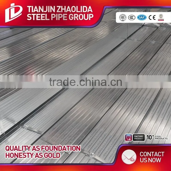 Q195 Q235 Q345 Material Welded Galvanized Tube for Sale With CE Certificate photo-2