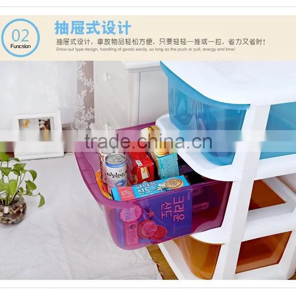 Vivinature Hot Sale for Storage Trolley With Three Tiers Drawers photo-4
