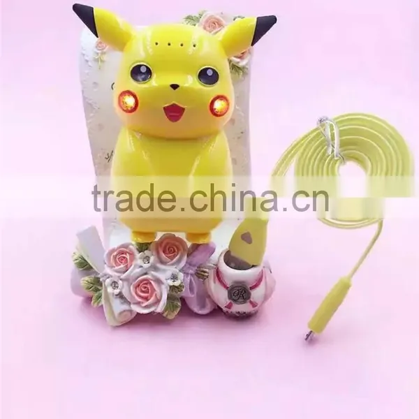 Factory Production Pokemon Ball Power Bank Pikachu Phone Charger Cartoon Cute PIKACHU 10000mah Pokemon Power Bank photo-5