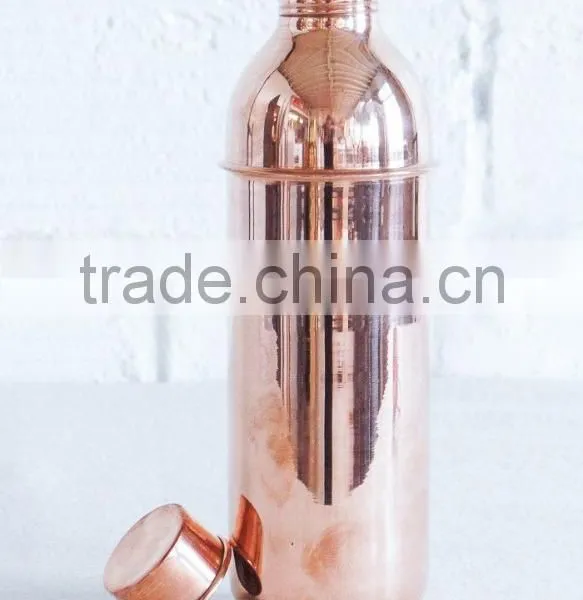 Good Helthe Copper Water Bottle 900 ml | Copper Thermos Bottle photo-2