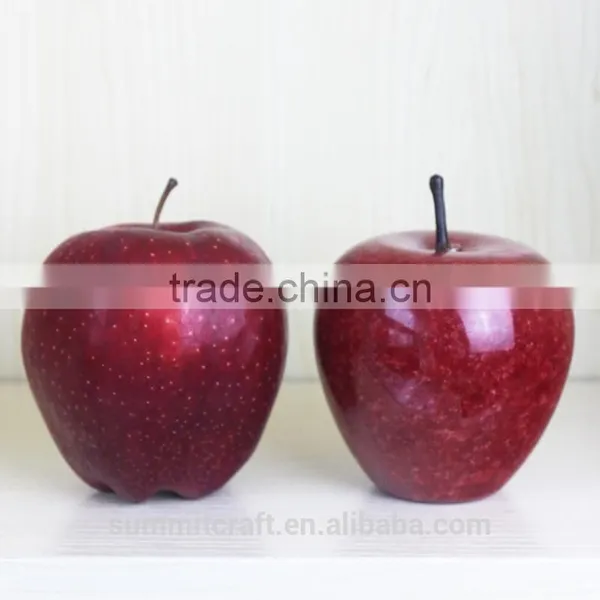 Hotsale Natural Marble Red Apple Decoration photo-4
