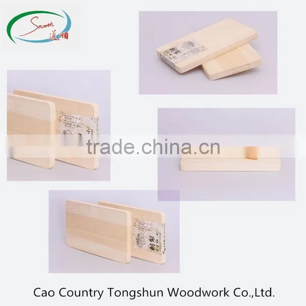 Wholesale Price Exqusite Square Wood Paulownia Chopping Board,wooden Cutting Board photo-4