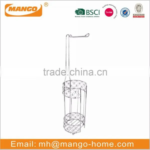 Metal Silvery Toilet Paper Roll Holders photo-4