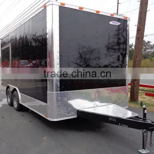 Concession Food Trailer Manufacturer With Kitchen For Sale photo-3