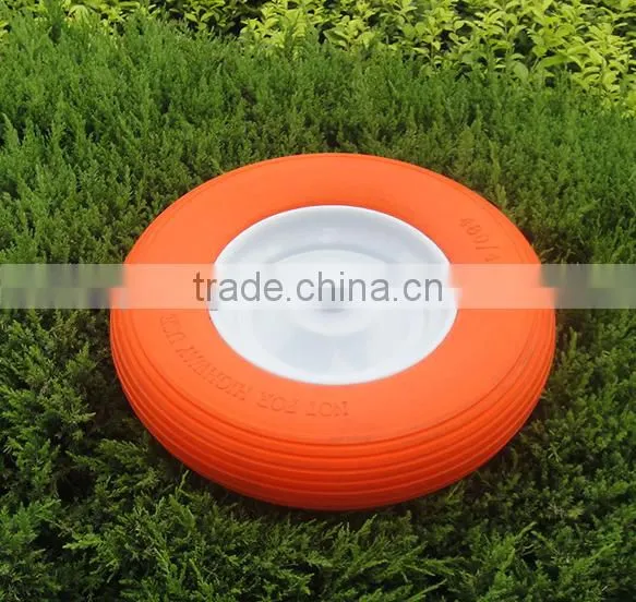 16'*4.00-8 PU FOAM WHEEL FP4008 WITH METAL RIM photo-2