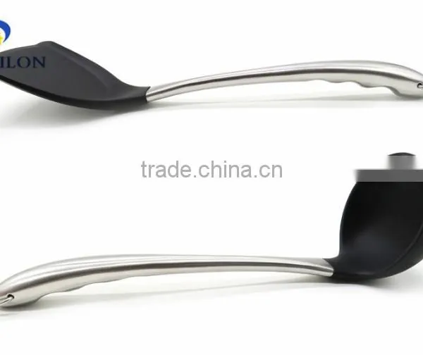 Stainless Steel Kitchen Spatula Nonstick Spatula BBQ Silicone Spatula