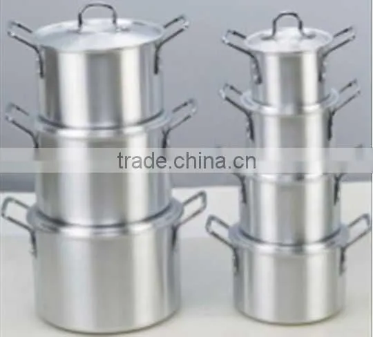 5pcs 7pcs Satin Aluminum Pot Cookware Set photo-2