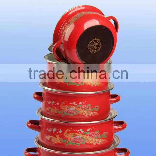 Hot New Products 16-24cm 673DB Enamel Casserole Cookware photo-4