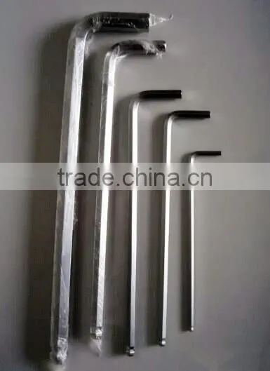 Carbon Steel Ball Ended Hex Key / Ball Ended Allen Key Wrench photo-3