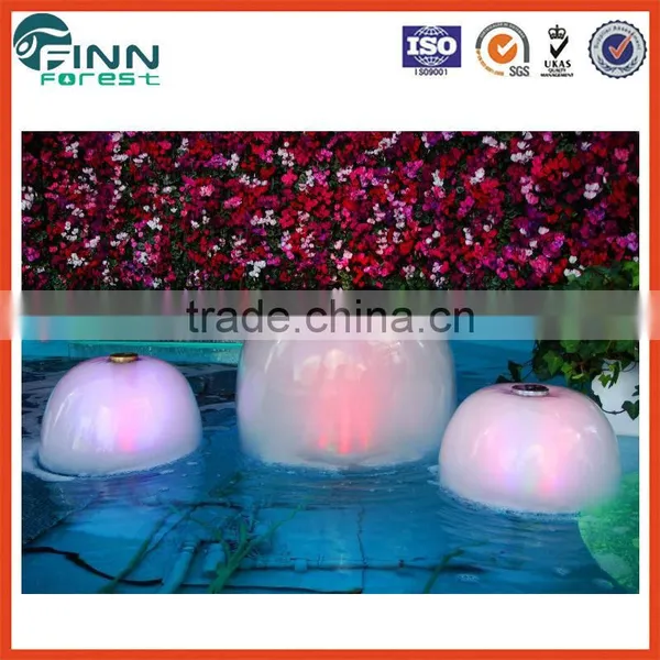Diameter 1m 2m 3m Colorful Led Small Mushroom Garden Fountain photo-3