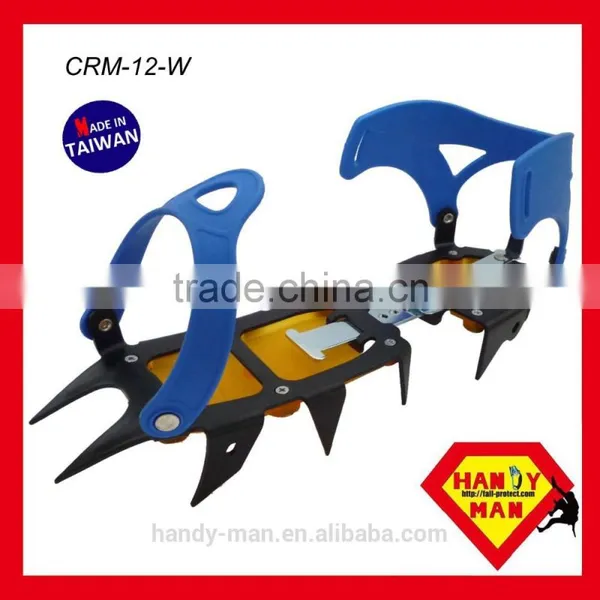 12 Points Strap on Ice Climbing Ice Traction Snow Shoe Ccrampons Crampon photo-2