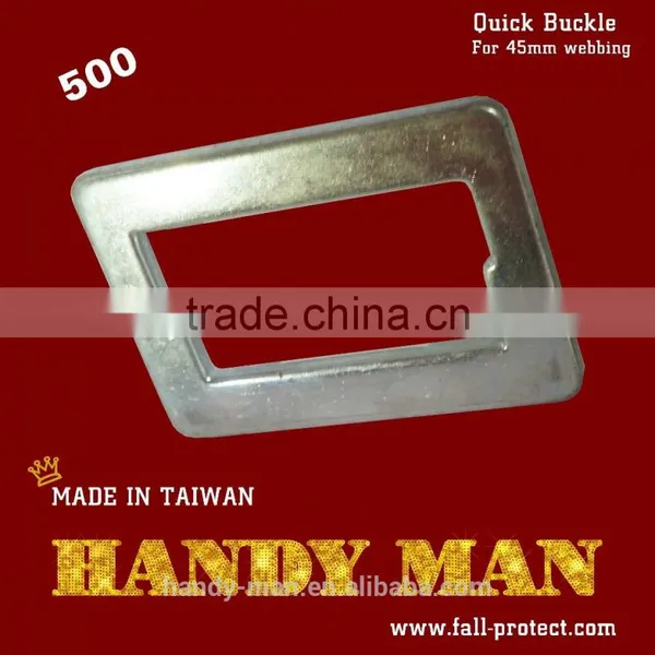 500-3 For 45mm Webbing Stamped Steel Quick Buckle photo-5