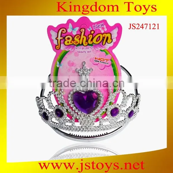 Kids Princess Tiara on Sale,Cheap Plastic Tiara Crown Wholesale photo-2