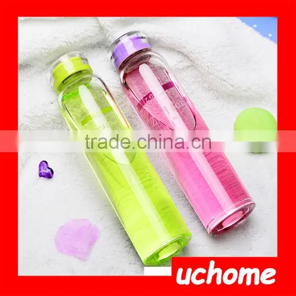 UCHOME Clear Empty Glass Water Bottles Sports Drinking Bottles Automotive Glass Bottles photo-3