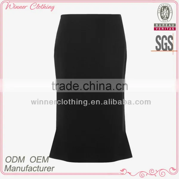 Ladies' Fashion Polyester Chiffon Ruffle Botton Fit Style Tutu Skirt