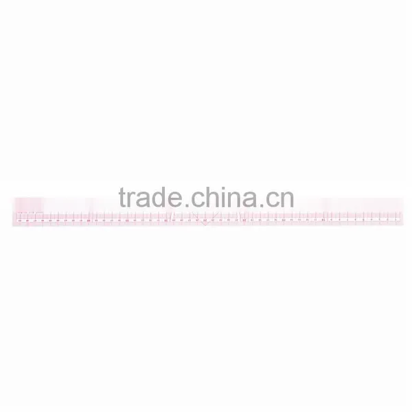 Kearing Chinese Manufacture Transparent Designer Grading Rulers Flexible Sanwich Metric Fashion Graph 5*50cm #8002 photo-2