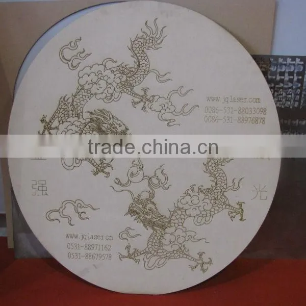 High Speed JQ80 Co2 Laser Marking Machine for Leather Wood Acrylic Marking photo-3