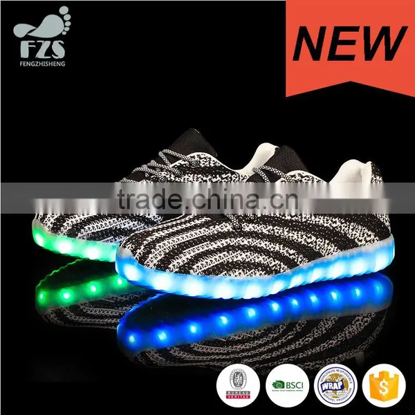 USB Charge Light up Women Shoes 2017 photo-3