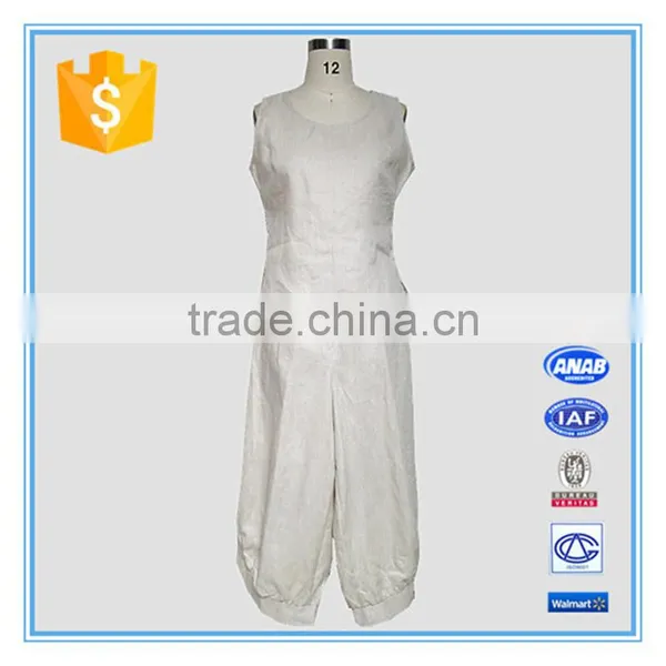 Ladies Fashion Ramie Fabric Suits Pants photo-2