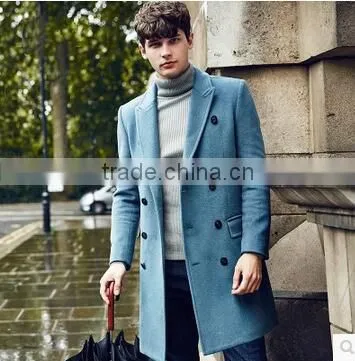 Top Fashion 2015 Luxurious Wool Men Coat Latest Coat Designs photo-3