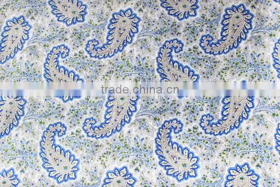 Factory Direct Sales Garment Printed Cotton Fabric photo-2