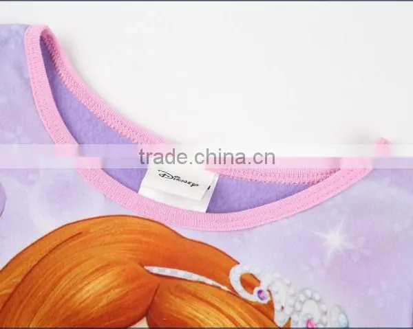 Coral Fleece Baby Pajamas Photos Girls Sleepwear photo-3