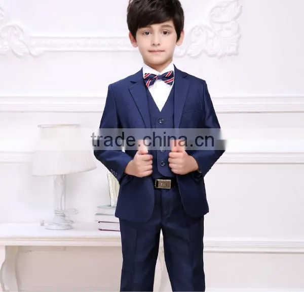 2017 New Style Latest Design China Factory Boy Kids Formal Party Wear Suit photo-4
