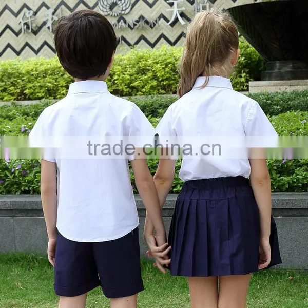 Juqian 2016 Wholesale Cheap Lovely Unisex Summer Primary Kids School Uniforms photo-3
