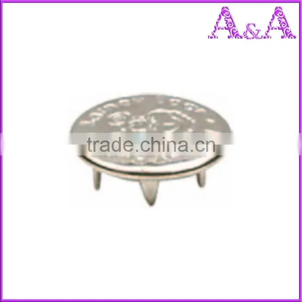 Metal Prong Snap Ring Buttons photo-5