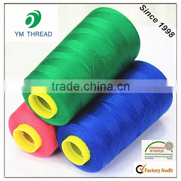 100% Polyester 20/2 20/3 Hair Weaving Thread photo-5