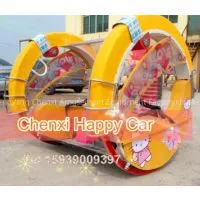 Happy Swing Racing Ride CarLights& Musicfor Amusement Park photo-2