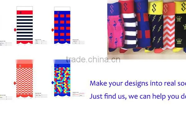Custom Men Dress Socks Business Cotton Socks Happy Socks for Everyday ZP007 photo-3