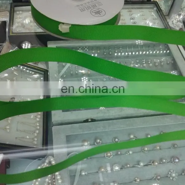 Wholesale Choice Materials 3inch Green Grosgrain Ribbon photo-2