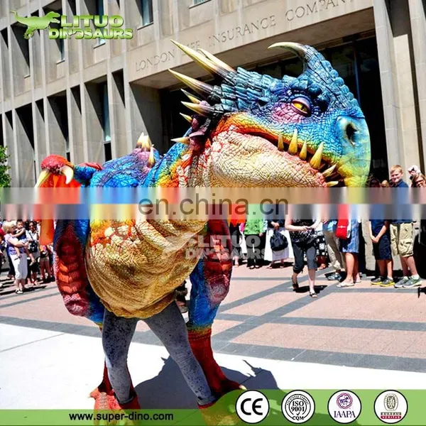 High Simulation Walking With Dinosaur Costume For Sale photo-5