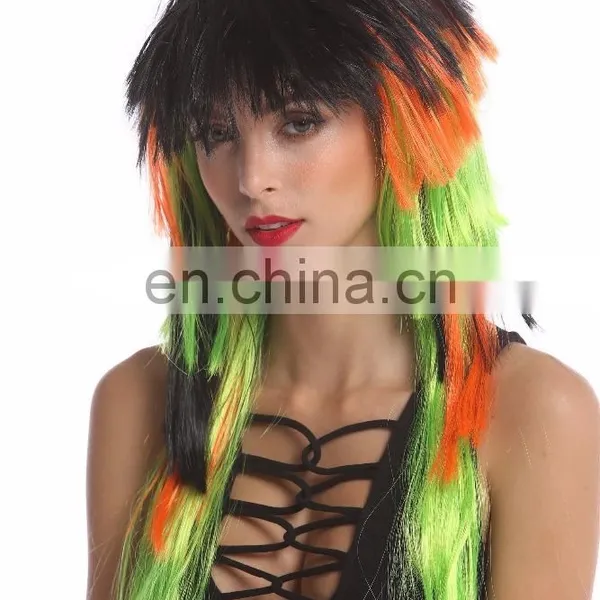 Party Fan's Colorful Mullet Wigs P-W218 photo-5