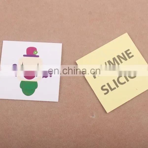 Custom Design Wholesale Square Shaped Paper Sticker Lable Design photo-3