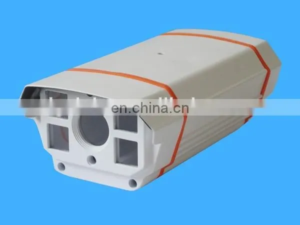 High quality metal OEM aluminum white powder coated welding plated CCTV camera protective case