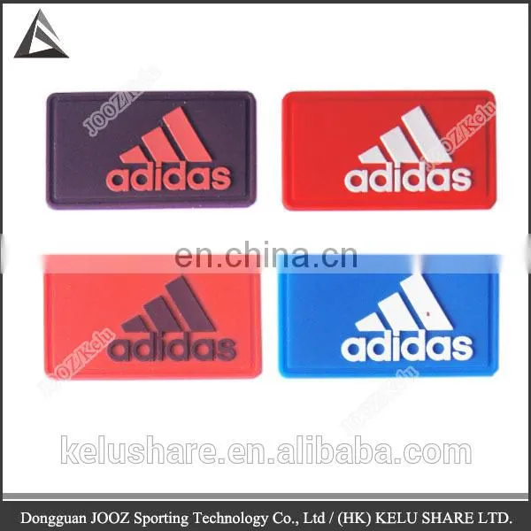 Dongguan OEM Custom Fabric Label Silicone Rubber Sticker Garment Label photo-5