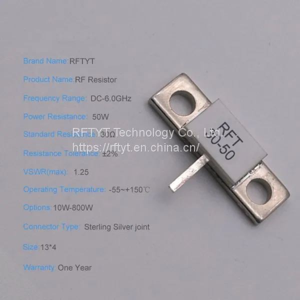 RFTYT Better Rig Resistor Manufacturer High Power 50 w 30 Ohm RF Resistor photo-3
